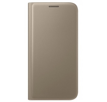 Husa Flip Wallet Samsung Galaxy S7, Gold